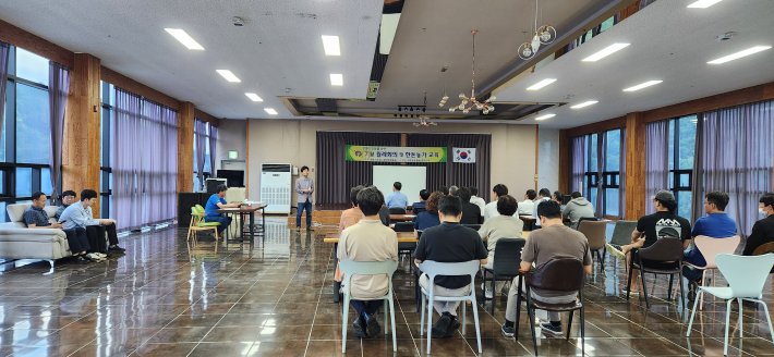 공주지역 7월 월례회의 및 한돈농가 교육