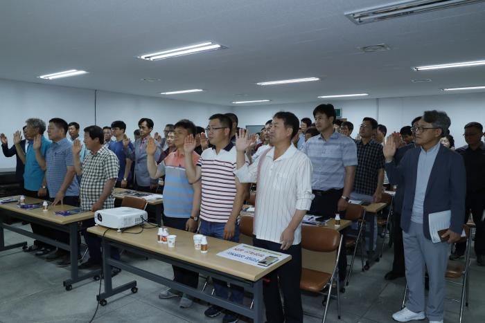 익산지부, 축산환경개선 자정 결의대회 개최(7/2)