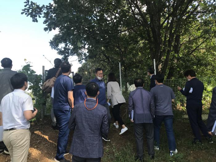 9월 22일 재입식을 위한 합동점검자 교육장면(북부유전자)