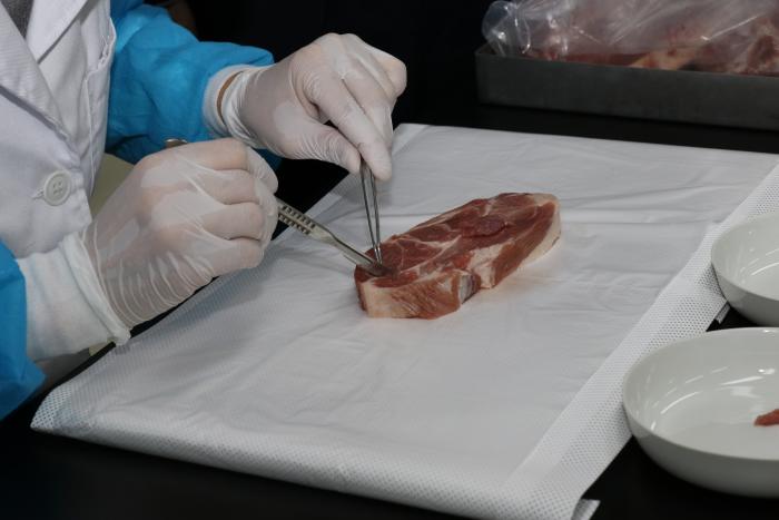 농산물품질관리원 국산 돼지고기 판별법 시연회