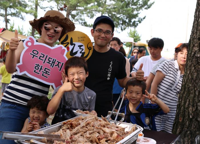한돈 캠핑 페스티벌(강원 삼포해수욕장)