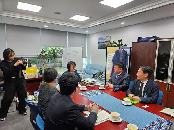 이기홍 회장, 임미애 국회의원 면담