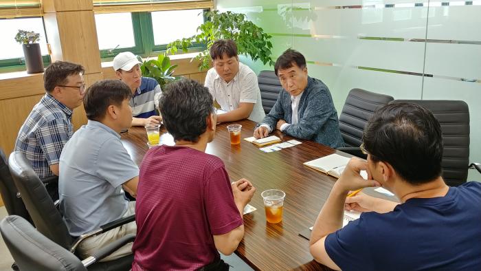 하태식회장,농협 음성공판장 방문