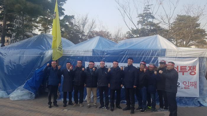 [0209]미허가축사 적법화 천막농성장 전남도협의회 방문 등