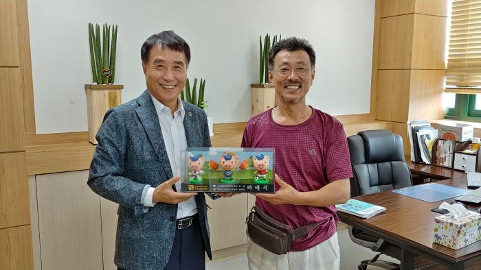 하태식회장,농협 음성공판장 방문